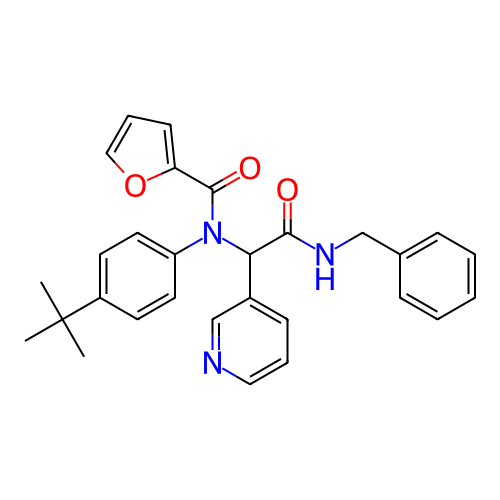 Chemical structure of BindingDB Monomer ID 496109