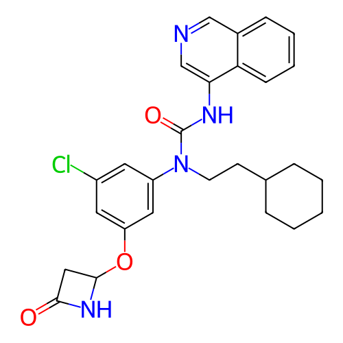 Chemical structure of BindingDB Monomer ID 496146