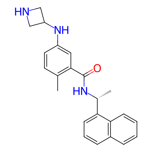 Chemical structure of BindingDB Monomer ID 496476
