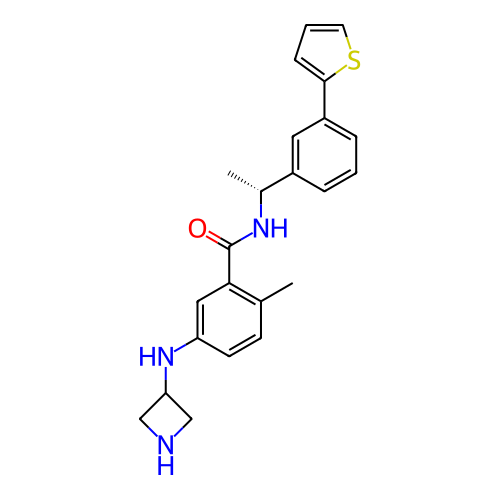 Chemical structure of BindingDB Monomer ID 496835
