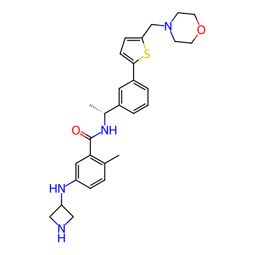 Chemical structure of BindingDB Monomer ID 496839