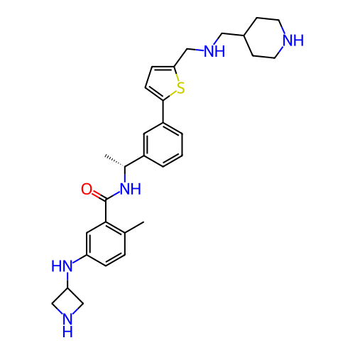 Chemical structure of BindingDB Monomer ID 496841
