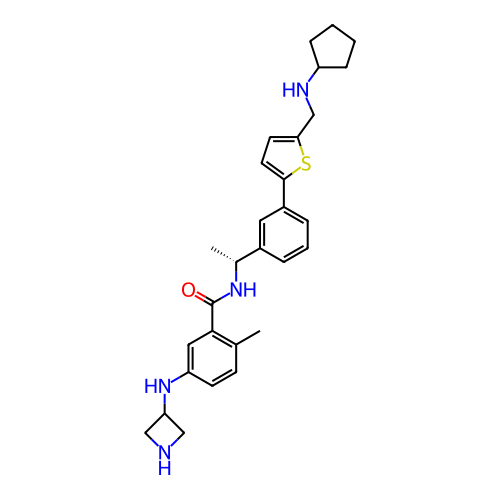 Chemical structure of BindingDB Monomer ID 496842