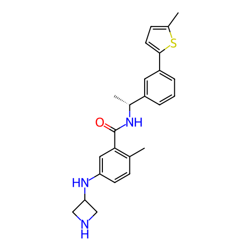 Chemical structure of BindingDB Monomer ID 496844