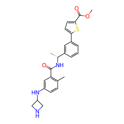 Chemical structure of BindingDB Monomer ID 496846