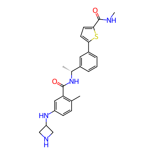 Chemical structure of BindingDB Monomer ID 496849