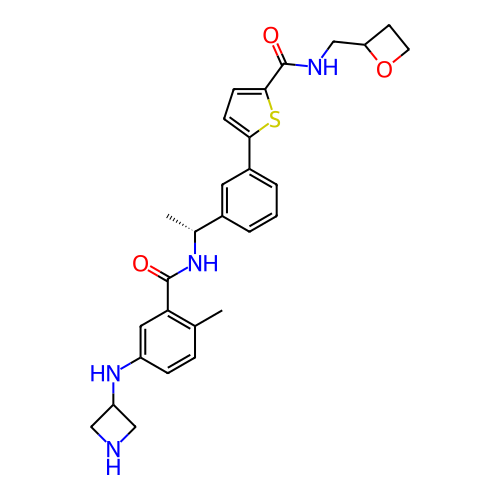 Chemical structure of BindingDB Monomer ID 496850
