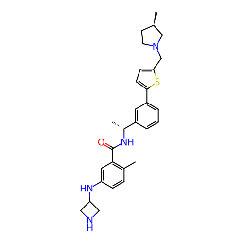 Chemical structure of BindingDB Monomer ID 496852