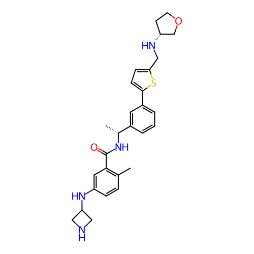 Chemical structure of BindingDB Monomer ID 496856