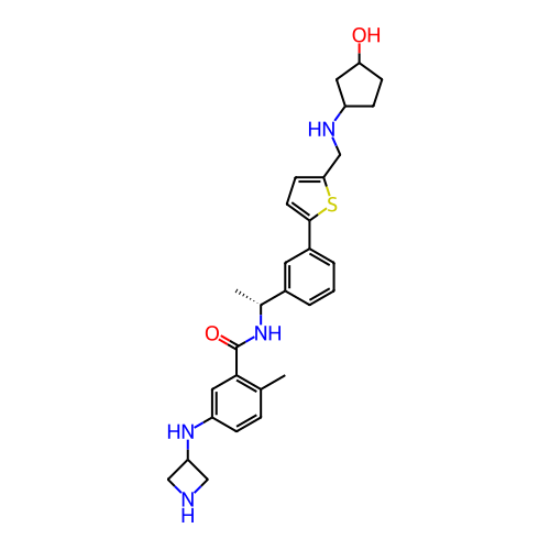 Chemical structure of BindingDB Monomer ID 496858