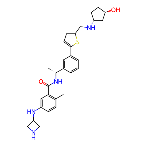 Chemical structure of BindingDB Monomer ID 496863