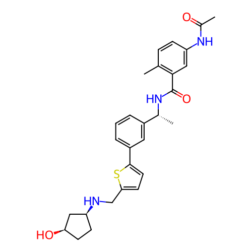 Chemical structure of BindingDB Monomer ID 496870