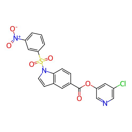 Chemical structure of BindingDB Monomer ID 496873