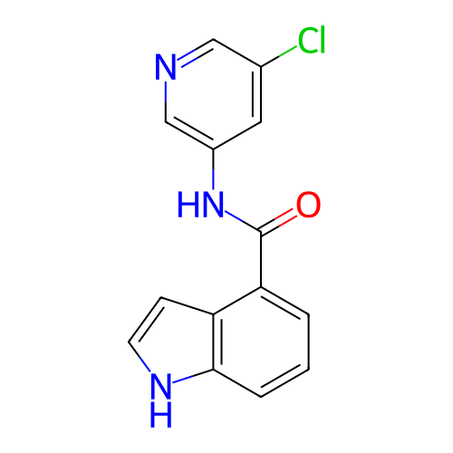Chemical structure of BindingDB Monomer ID 496885