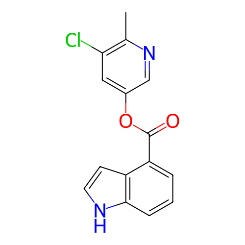Chemical structure of BindingDB Monomer ID 496889