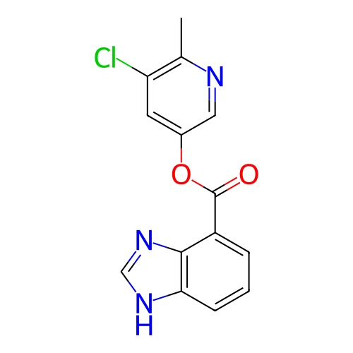 Chemical structure of BindingDB Monomer ID 496890