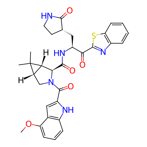 Chemical structure of BindingDB Monomer ID 496897