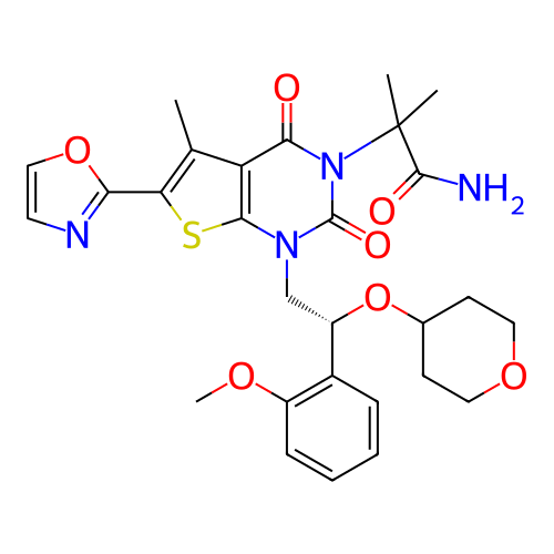 Chemical structure of BindingDB Monomer ID 496904