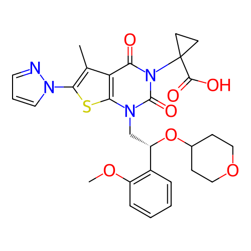 Chemical structure of BindingDB Monomer ID 496910
