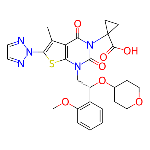 Chemical structure of BindingDB Monomer ID 496915