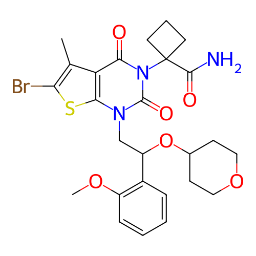 Chemical structure of BindingDB Monomer ID 496917