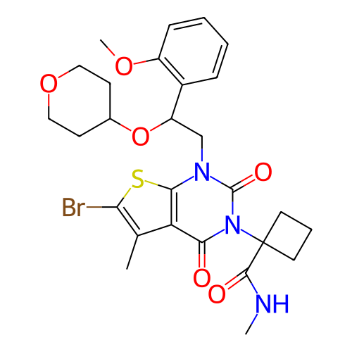Chemical structure of BindingDB Monomer ID 496918