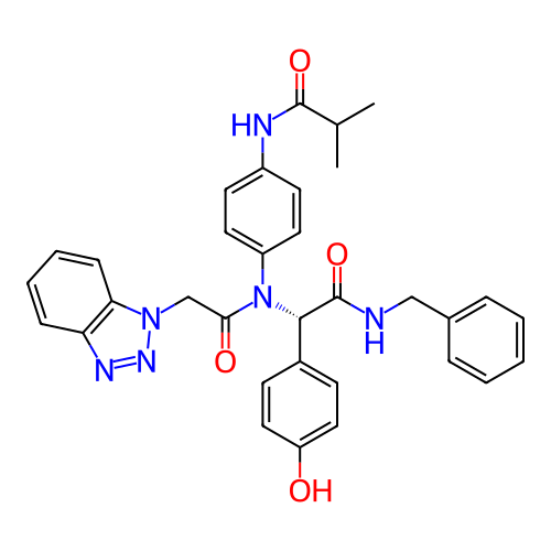 Chemical structure of BindingDB Monomer ID 496945