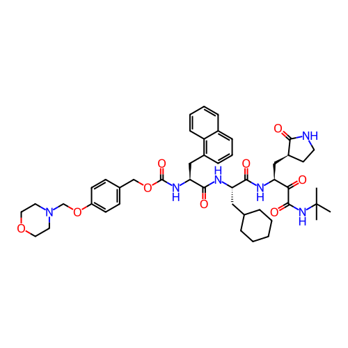 Chemical structure of BindingDB Monomer ID 496954