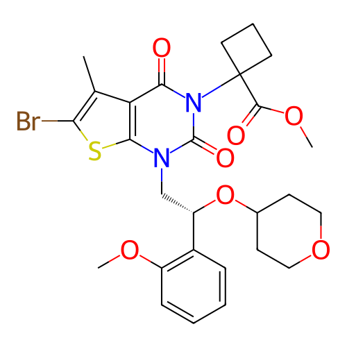 Chemical structure of BindingDB Monomer ID 496977