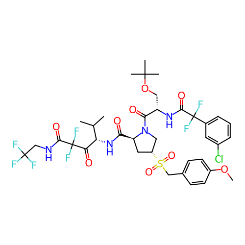 Chemical structure of BindingDB Monomer ID 496982