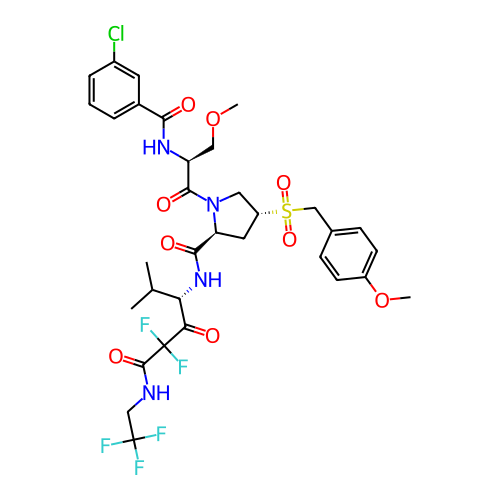 Chemical structure of BindingDB Monomer ID 496983