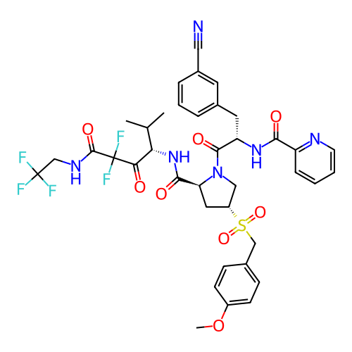 Chemical structure of BindingDB Monomer ID 496985