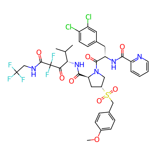 Chemical structure of BindingDB Monomer ID 496993