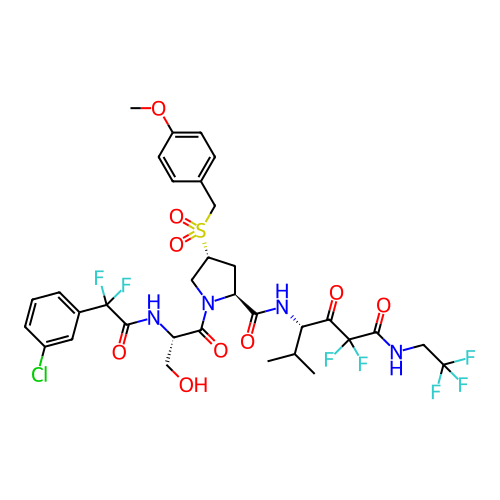 Chemical structure of BindingDB Monomer ID 496996