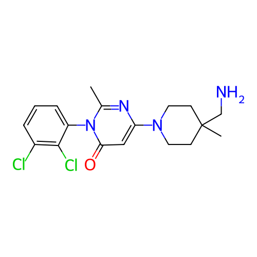Chemical structure of BindingDB Monomer ID 497007