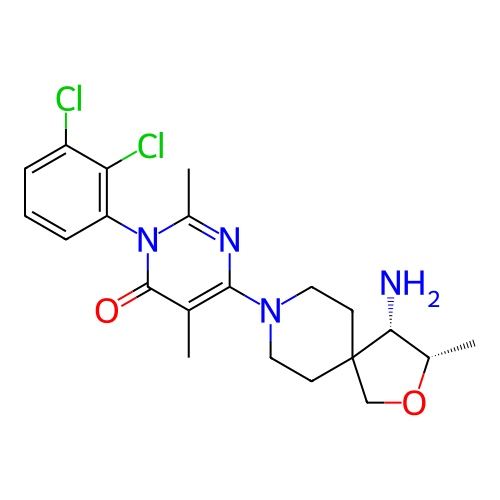 Chemical structure of BindingDB Monomer ID 497074