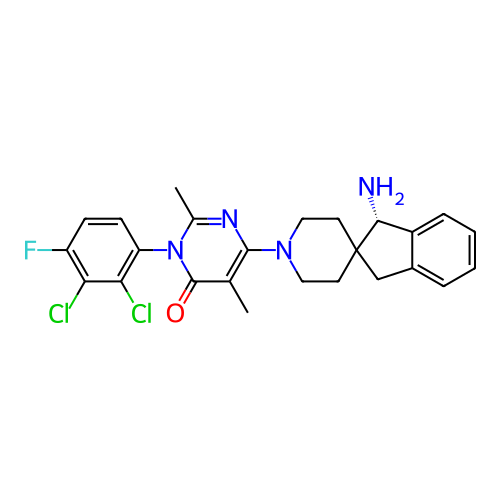 Chemical structure of BindingDB Monomer ID 497134