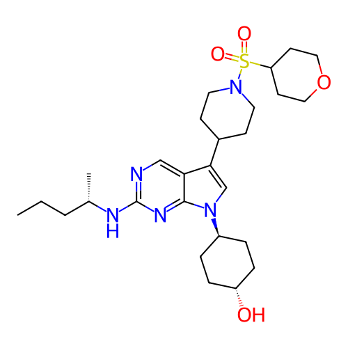 Chemical structure of BindingDB Monomer ID 497229