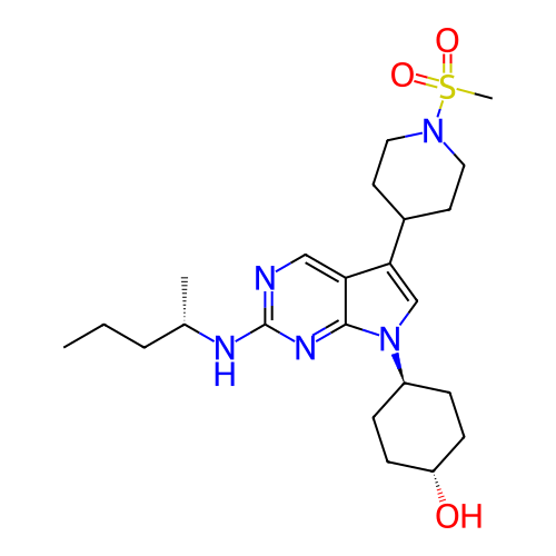 Chemical structure of BindingDB Monomer ID 497232