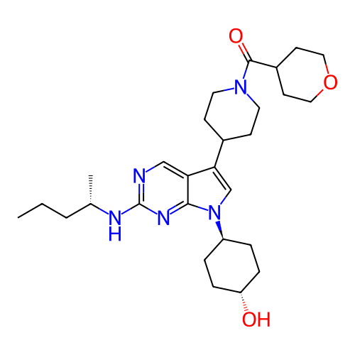 Chemical structure of BindingDB Monomer ID 497237