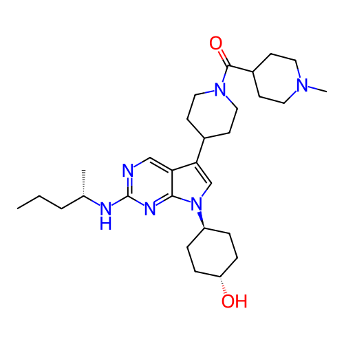 Chemical structure of BindingDB Monomer ID 497238