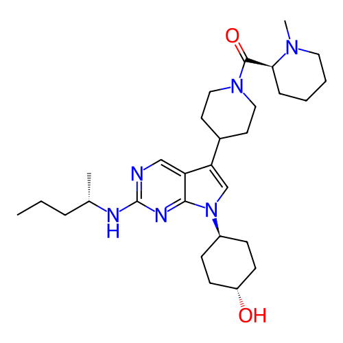 Chemical structure of BindingDB Monomer ID 497253