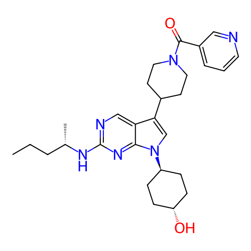 Chemical structure of BindingDB Monomer ID 497261