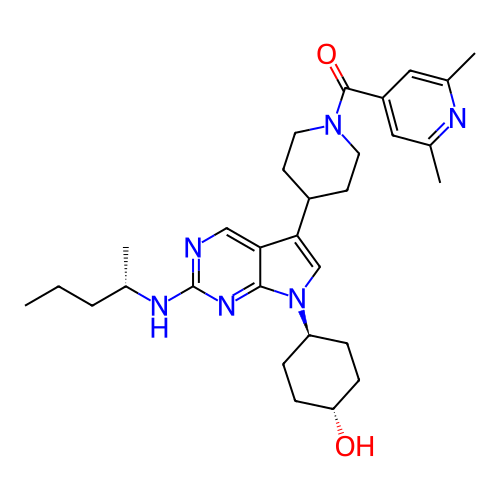 Chemical structure of BindingDB Monomer ID 497267