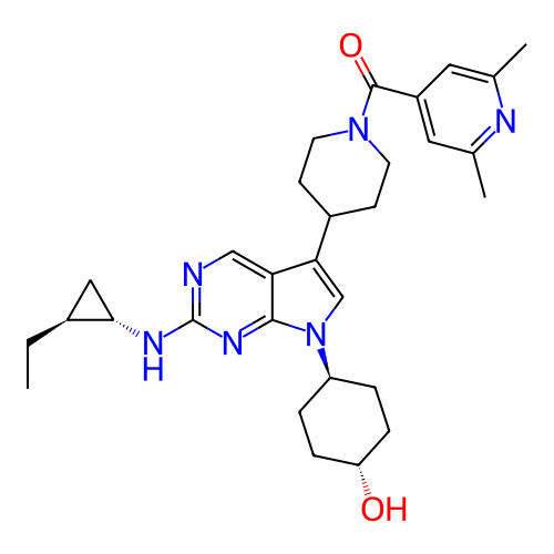 Chemical structure of BindingDB Monomer ID 497276