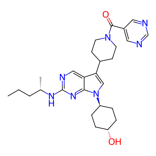 Chemical structure of BindingDB Monomer ID 497288