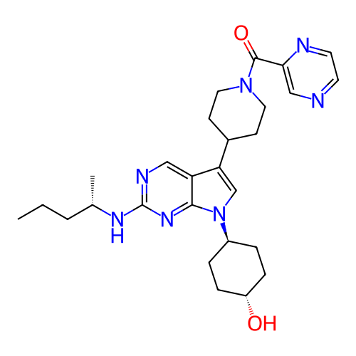 Chemical structure of BindingDB Monomer ID 497289