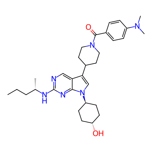 Chemical structure of BindingDB Monomer ID 497300