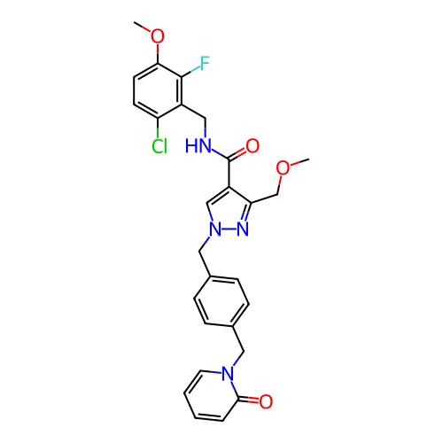 Chemical structure of BindingDB Monomer ID 497307