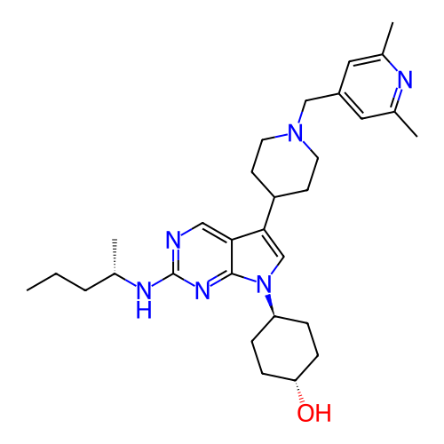 Chemical structure of BindingDB Monomer ID 497312